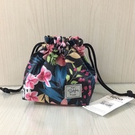 Flowery string bag