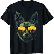 Fox Animal Graphic Illustration Fox T-Shirt