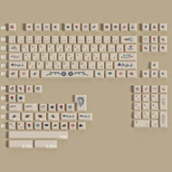 Bàn Phím Cổ Điển Vonneiche Manuscript Retro Heat Sublimation ATK68 Magnetic Axis Wall Thickness 1.7