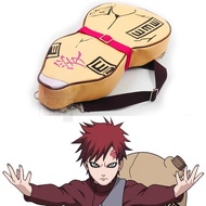Canvas Backpack Bag Sand Gaara From Naruto (Pu Leather) Gourd