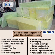 Durable Rebonded Foam 45 X 45Cm Foam Seat Cushion, Foam Chair Seat Cushion, Floor Seat Cushion D40