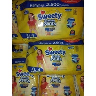 Pampers Sweety Bronze Pants DAY Active Pants Mini Pack M5 L5 XL4 Diaper Pants