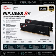 G-Skill Ripjaws S5 DDR5 Ram Desktop | 16GB 6000MT/s CL36-36-36-96