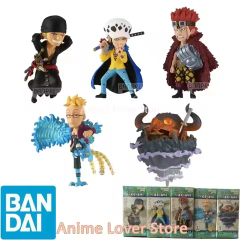 Bandai Banpresto Original One Piece WCF The Island of Ghosts VO.4 Zoro Marco Law Eustass Kid Anime F