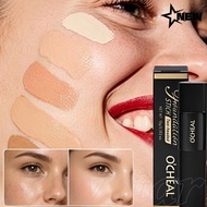 [24H] 10g Double-Headed Foundation Stick - 2-in-1 Concealer Stick - Moisturizing Brightening - Cover