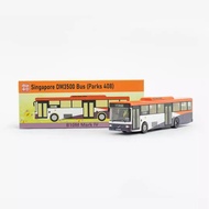 Singapore SBS Transit Volvo DM3500 408 route 1:110 scale Die-cast Bus model