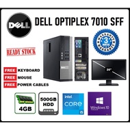 Dell Optiplex 7010 SFF With 20" Monitor (Full Set)