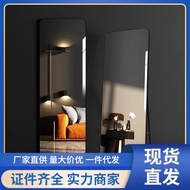 H-Y/ Full-Length Mirror Dressing Floor Wall Hanging Mirror Home Wall Mount Girls' Bedroom Makeup Dormitory Three-Dimensi