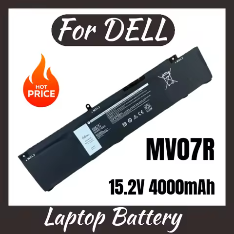15.2V 4000mAh MV07R Laptop Battery for DELL Inspiron 5500 3500 G7 7790 G3 15 3590 3500 G5 15 5500 55