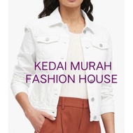 🔥🔥New Fashionable Women Denim White Jecket🔥Hot and Viral malaysia 🔥(Size S-----3XL)🔥