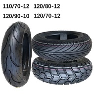 ♀110/70-12 120/70-10 120/70-12 120/80-12 120/90-10 Motorcycle Tubeless Tire Bike Electric Scoote ♡J