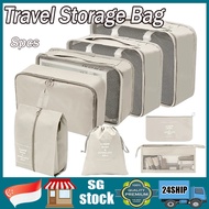 SG Stock Travel Organiser Bag Travel Bag Duffel Bag Travel Storage Bag Set Foldable Compression Bag Luggage Waterproof..
