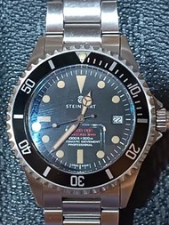 STEINHART 蝦仔42mm 單紅ocean one red diver 95新 剩錶