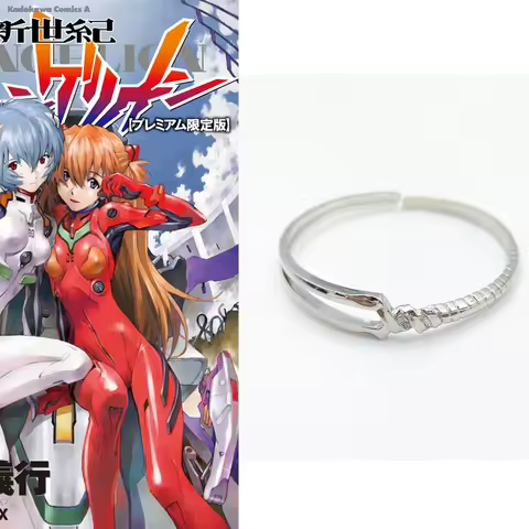 Neon Genesis Spear of Longinus Ayanami Rei Asuka Langley Soryu Cosplay Bracelet Wristband Cosplay Co