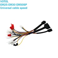 VOTOL blue DE controller EM25EM30EM50SP7210072357255 connecting cable wire electric skateboards powe