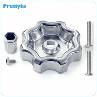 Prettyia Compatible Faucet Handle with Adapter Universal Outdoor Faucet Handle Standard Fit Spigot K