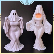 Hooded Goddess Statue - Study Desk Decoration & Work, PC - Mysterious Art