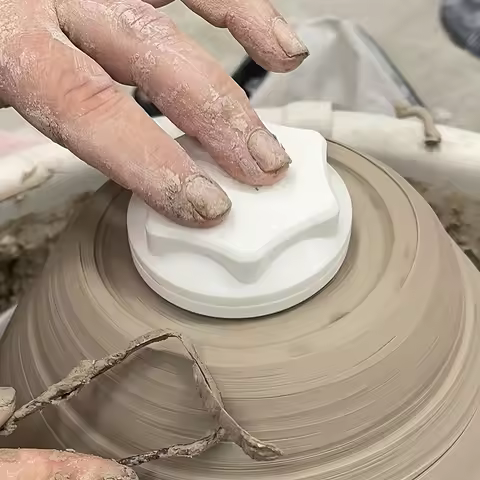 Pottery Trimming Rotary Stabilizer Tool, Clay Position Fixing Accessory for Pottery Wheel Pottery Ma
