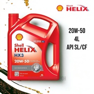 Shell Helix HX3 20W50 Mineral Engine Oil (4L)