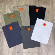 EPOCH Made In Korea Genuine Korean 6 Colors Retro Dropped Shoulder Pure Cotton Pocket T Short Sleeve