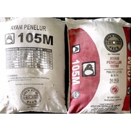 105M Gold Coin Dedak Ayam Penelur / Chicken feed Poultry Layer 50kg