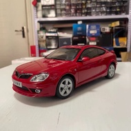 1: 18 Original Factory Huachen Zhonghua Coupe Sports Car Coupe 2008 Model 1.8T Car Model Red Invento