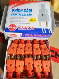 [Hộp 20 chiếc] Phích cắm điện chịu tải 6000W Chất lượng cao
