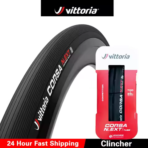 Vittoria Road Tire Corsa N EXT 700x28C/26C Tube Type Graphene 2.0 Black Road Folding Clincher Tire 7
