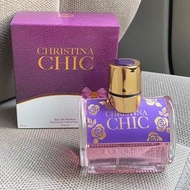 ราคาต่อขวด น้ำหอมผู้หญิง CHRISTINA CHIC EAU DE PARFUM ปริมาณ 100 มล. กลิ่นหอมดอกกล้วยไม้ หอมเรียบหรู ดูแพง สง่างาม ดูมีเสน่ห์ น่าค้นหา