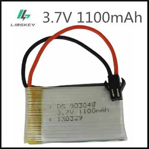 3.7V 1100mAH Lipo Battery For Remote Control Helicopter batteries 3.7V 1100mah lipo battery SM plug 