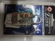 全新 ZONE TSA 海關認可行李鎖 4位密碼鎖