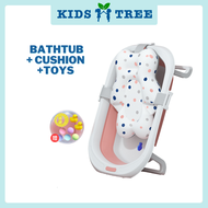 Newborn Baby Bath Tub Folding Kids Foldable Non-Slip Baby Bathtub Tab Mandi Baby Tab Mandi Bayi Baby