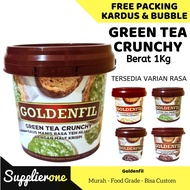 Goldenfil Cheese Crunchy / Selai Roti Bakar / Toping Roti / Selai Roti / Selai Coklat /Olesan Roti