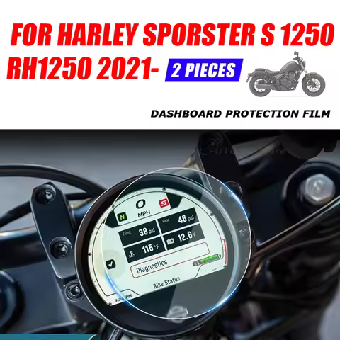 RH 1250 For Harley-Davidson Sportster S 1250 RH1250 2021 Motorcycle Instrument Protection Film Scrat