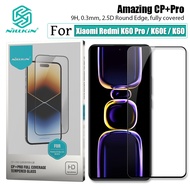 Nillkin 2.5D Đầy Đủ Vỏ Bọc Kính Cường Lực Cho Xiaomi Redmi K60 Pro / K60E / K60 / Poco F5 Pro Miếng