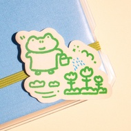 Watering Plants Doodle Sticker (doodlesbydouglas)