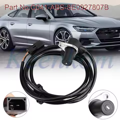 8E0927807B ABS Wheel Speed Sensor Rear Right 2000-2009 For VW Audi A4 Avant Cabrio B6 8H 8E 02650066