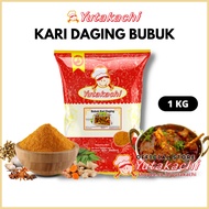 Yutakachi 1Kg Meat Curry Powder/Indian Beef Curry Powder/Halal Curry Powder/Indian Cooking Seasoning/Yutakachi-Package-1Kg