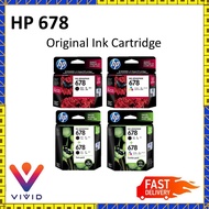 HP 678 BLACK / COLOR / PACK Ink Cartridge FOR PRINTER 1515 / 2515 / 2645 / 3545 / 4645