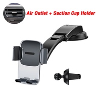 Baseus Car Electric Clamp Phone Holder Air Vent Mount For 4.7-6.7 inch Phone Car Interior Accessorie