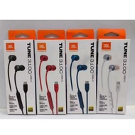 JBL Tune 310C USB-C In-Ear Earphones Lightweight for JBL T110 Headphones Pure Bass Sound Tune 110 He