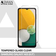 Tempered Glass Samsung Galaxy A03 (6.5") | Anti Gores Pelindung Kaca Layar Handphone - Bening