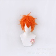 Bola Tampar Junior Bola Tampar Kecil Hinata Shoyo Orange Cosplay Rambut Palsu