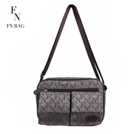 FN BAG BASIC : กระเป๋าสะพายพาดลำตัว กระเป๋าคาดอก / cross body & shoulder 1309-21037