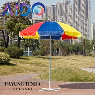 TENDA Aido beach 170cm/ Cafe Umbrella / Rainbow Tent Umbrella 170cm Selling Umbrella 4717