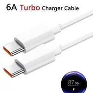 小米电话数据线 Type C 6A Max 66W Turbo Charge Cable 66W/33W 6A