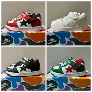 BAPE STA Children's shoes, casual sports shoes sneakers