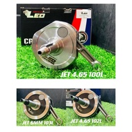 Y15ZR / LC135 5S Y15 CRANKSHAFT LEO RACING JET+4.65MM JET 6MM 102L 103L 100L THAILAND CNC PORTING TA