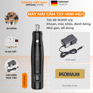 Máy Mài Cầm Tay Mini KOMAX-MD4 Máy Chạm Khắc Máy Đánh Bóng Cắt Gỗ Kim Loại Bảo Hành 12 Tháng
