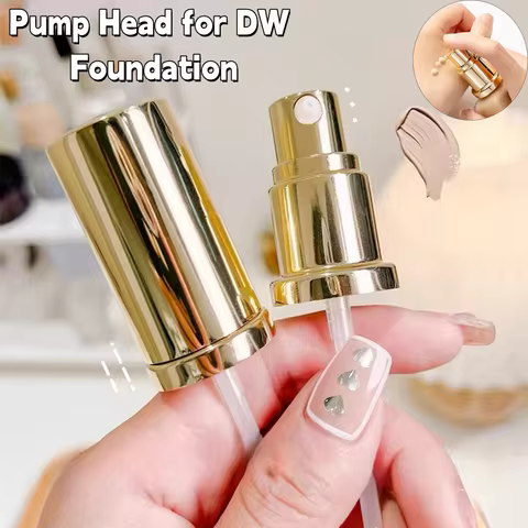 Pump Head for Double Wear Light Pump Dispenser for DW Liquid Foundation Pump Replacement for for Est